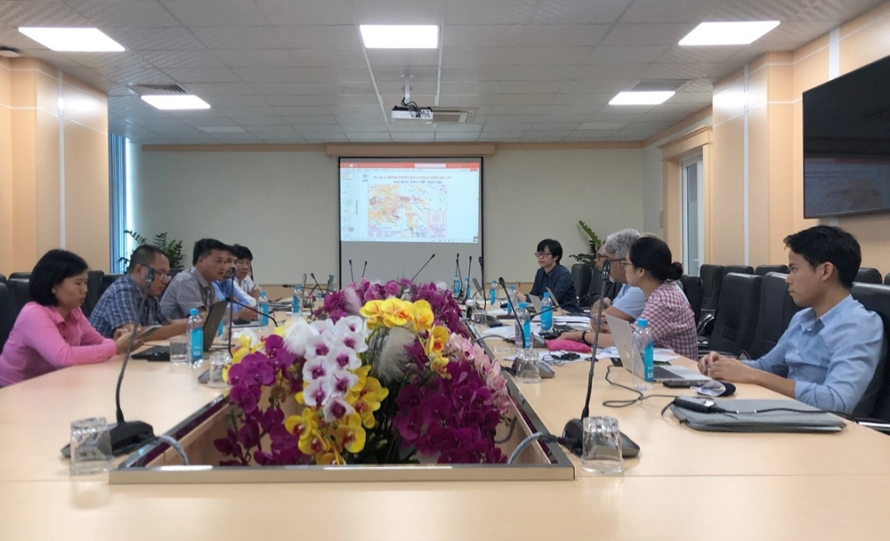 Đoàn công tác Cơ quan phát triển Pháp (AFD) đi thực tế  hiện trường Dự án Thủy điện tích năng Bác Ái