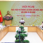 Phát triển thị trường lao động linh hoạt, hiện đại, bền vững, hội nhập
