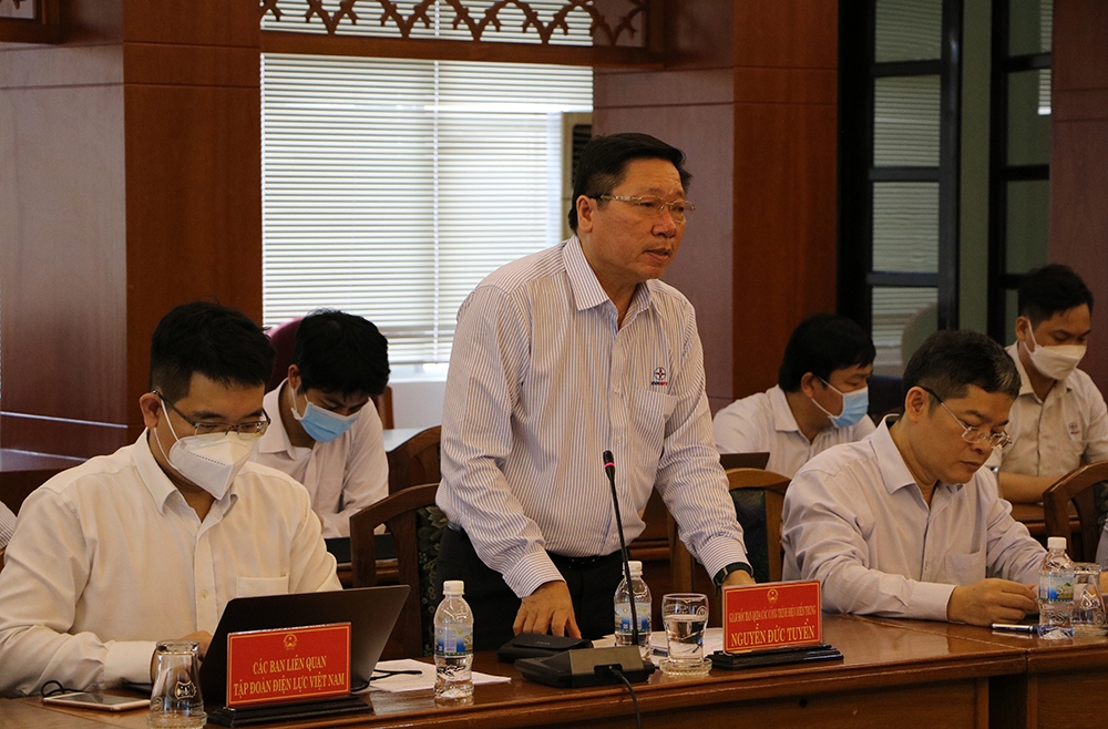 Bàn giải pháp tháo gỡ mặt bằng dự án truyền tải điện trên địa bàn tỉnh Khánh Hòa