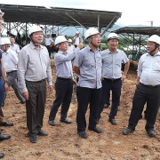 Rà soát tiến độ cụm công trình giải tỏa công suất Nhà máy nhiệt điện BOT Vân Phong 1