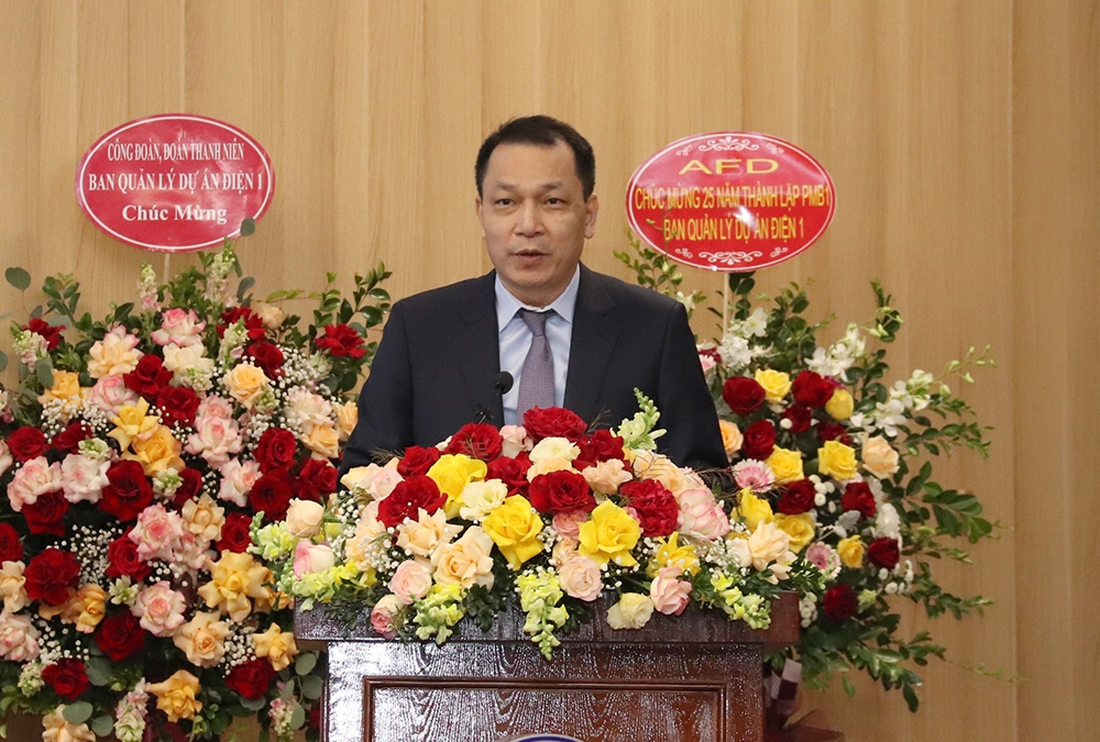 EVN: Ban Quản lý dự án điện 1 kỷ niệm 25 năm thành lập