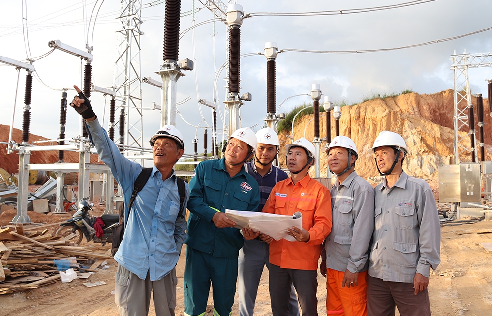 Nỗ lực đưa dự án Trạm cắt 220kV Bờ Y và đường dây 220kV đấu nối về đích Nỗ lực đưa dự án Trạm cắt 220kV Bờ Y và đường dây 220kV đấu nối về đích