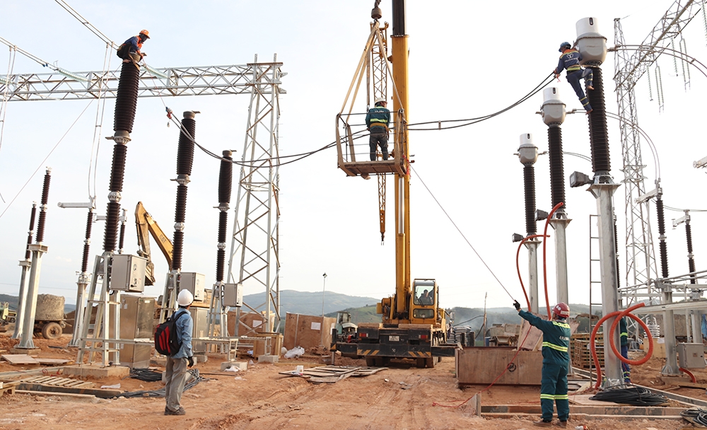 Nỗ lực đưa dự án Trạm cắt 220kV Bờ Y và đường dây 220kV đấu nối về đích Nỗ lực đưa dự án Trạm cắt 220kV Bờ Y và đường dây 220kV đấu nối về đích