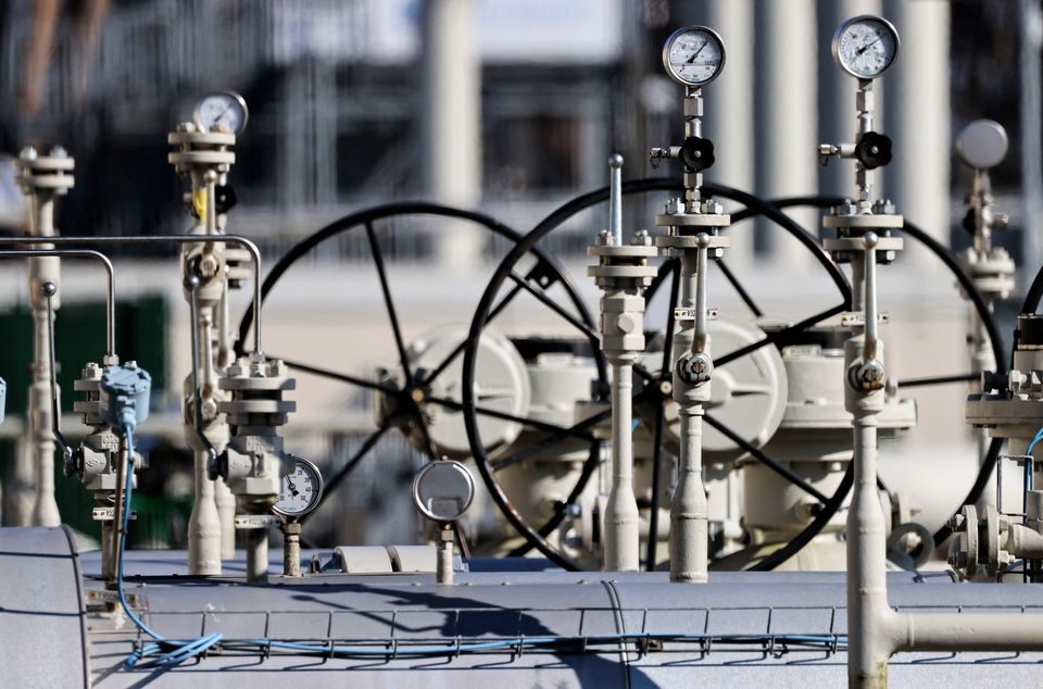 Dòng khí đốt của Nga đến châu Âu qua Nord Stream 1 suy giảm
