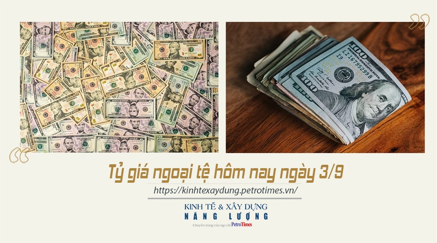 Tỷ giá ngoại tệ hôm nay ngày 3/9: USD tiếp tục giữ giá Tỷ giá ngoại tệ hôm nay ngày 3/9: USD tiếp tục giữ giá