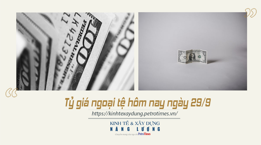 Tỷ giá ngoại tệ hôm nay ngày 29/9: Đồng USD tăng mạnh trên thị trường quốc tế