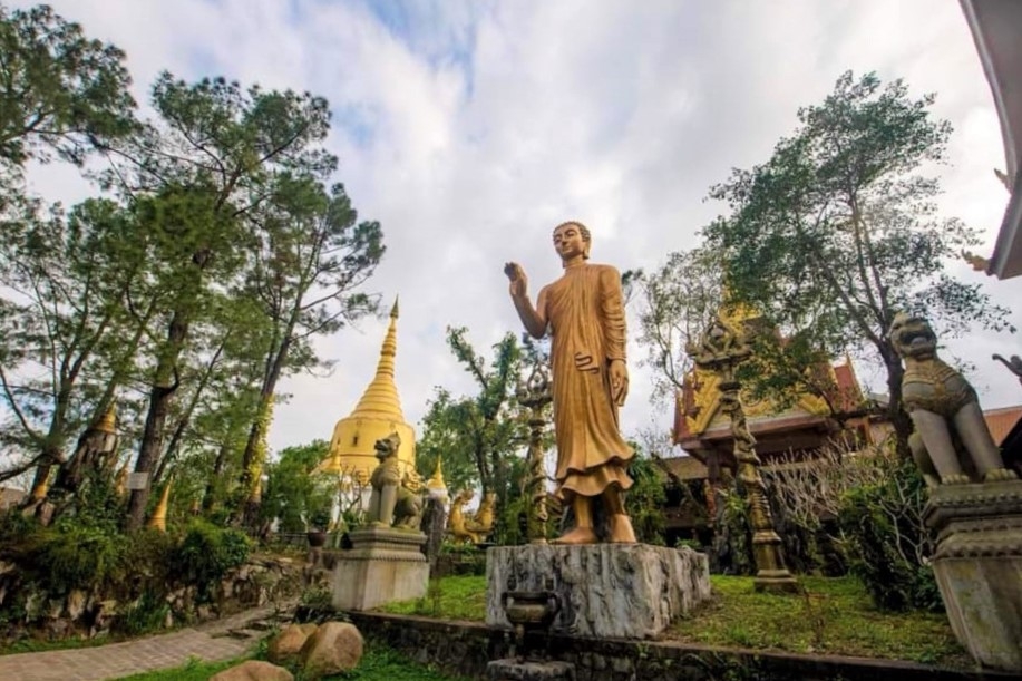 Hãy một lần ghé chùa Thiền Lâm - Ngôi chùa “Ấn Độ” trên đất Huế