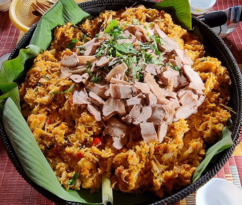 Aar veh cân đưh - Món ăn của người Pa Kô
