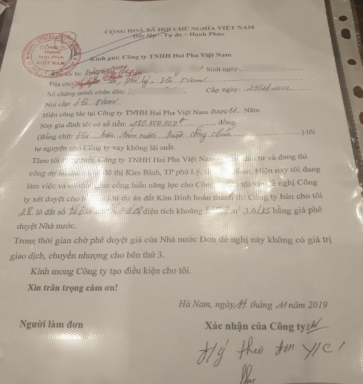 ha nam co dau hieu sai pham tai du an khu do thi moi kim binh