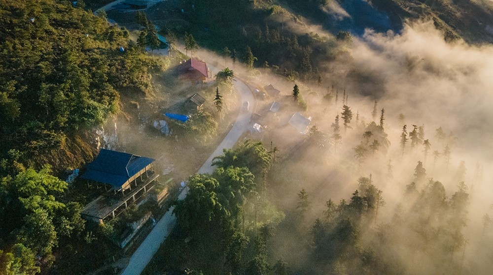 Lung linh “biển mây” Mường Hoa
