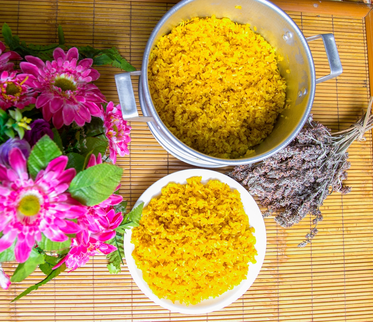Xôi bjoóc phón - Đậm đà hương vị miền Non nước Cao Bằng