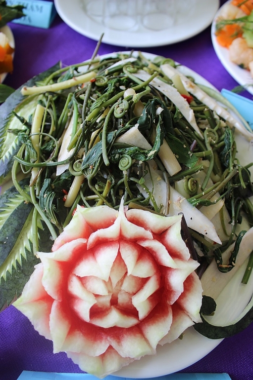 Món nộm rau rừng Món nộm rau rừng