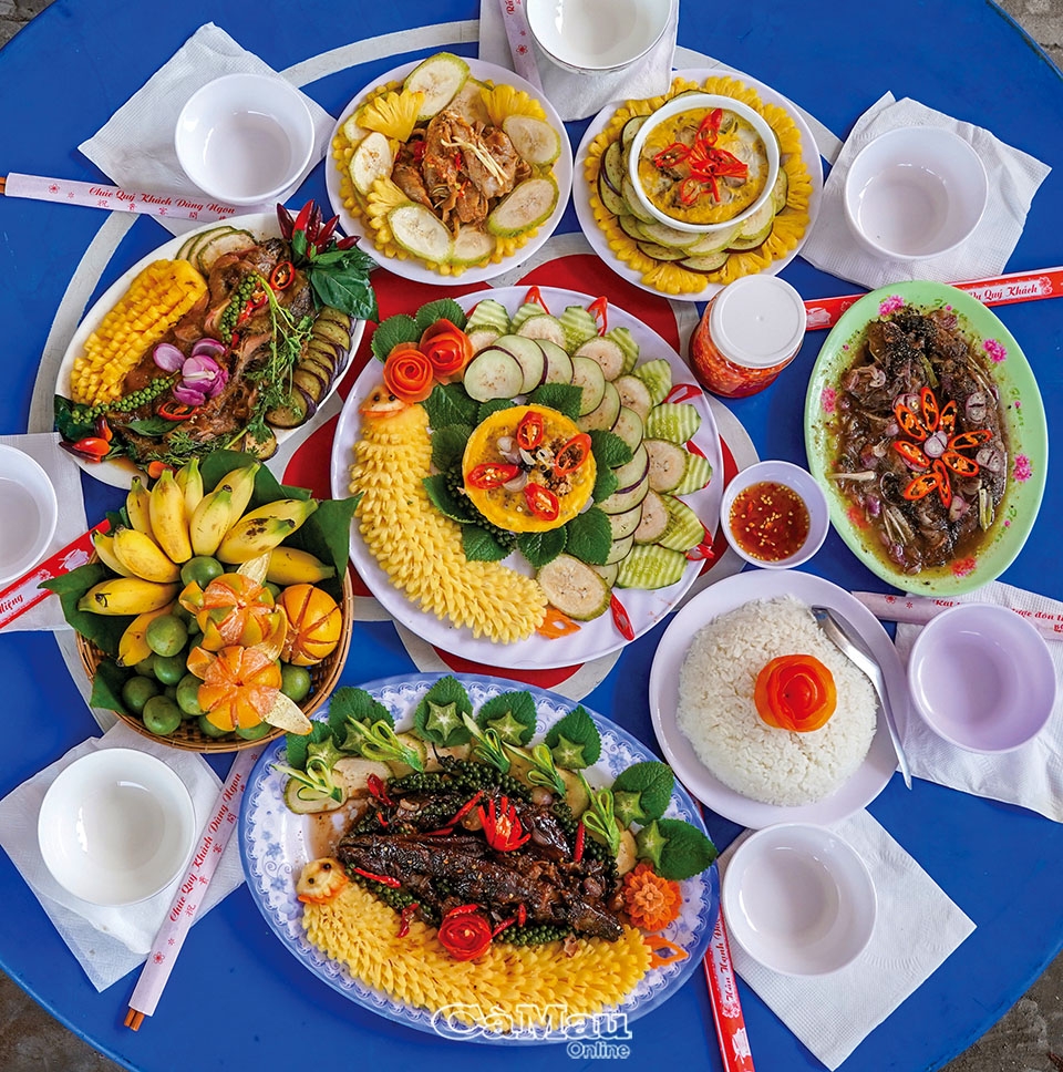 Món ngon từ cá lóc đồng U Minh Hạ