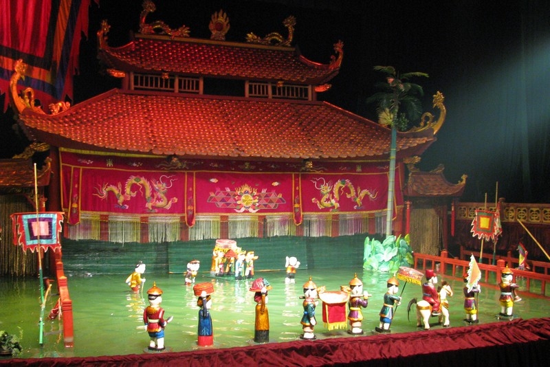 Múa rối nước - Loại hình nghệ thuật dân gian truyền thống độc đáo chỉ có ở Việt Nam