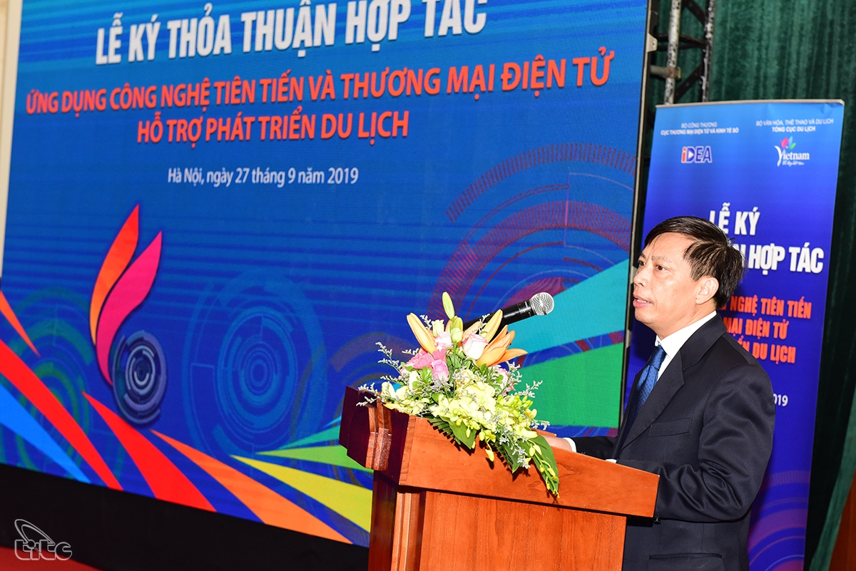 Tổng cục Du lịch và Cục Thương mại điện tử và Kinh tế số hợp tác ứng dụng công nghệ tiên tiến và thương mại điện tử hỗ trợ du lịch tong cuc du lich va cuc thuong mai dien tu va kinh te so hop tac ung dung cong nghe tien tien va thuong mai dien tu ho tro du lich