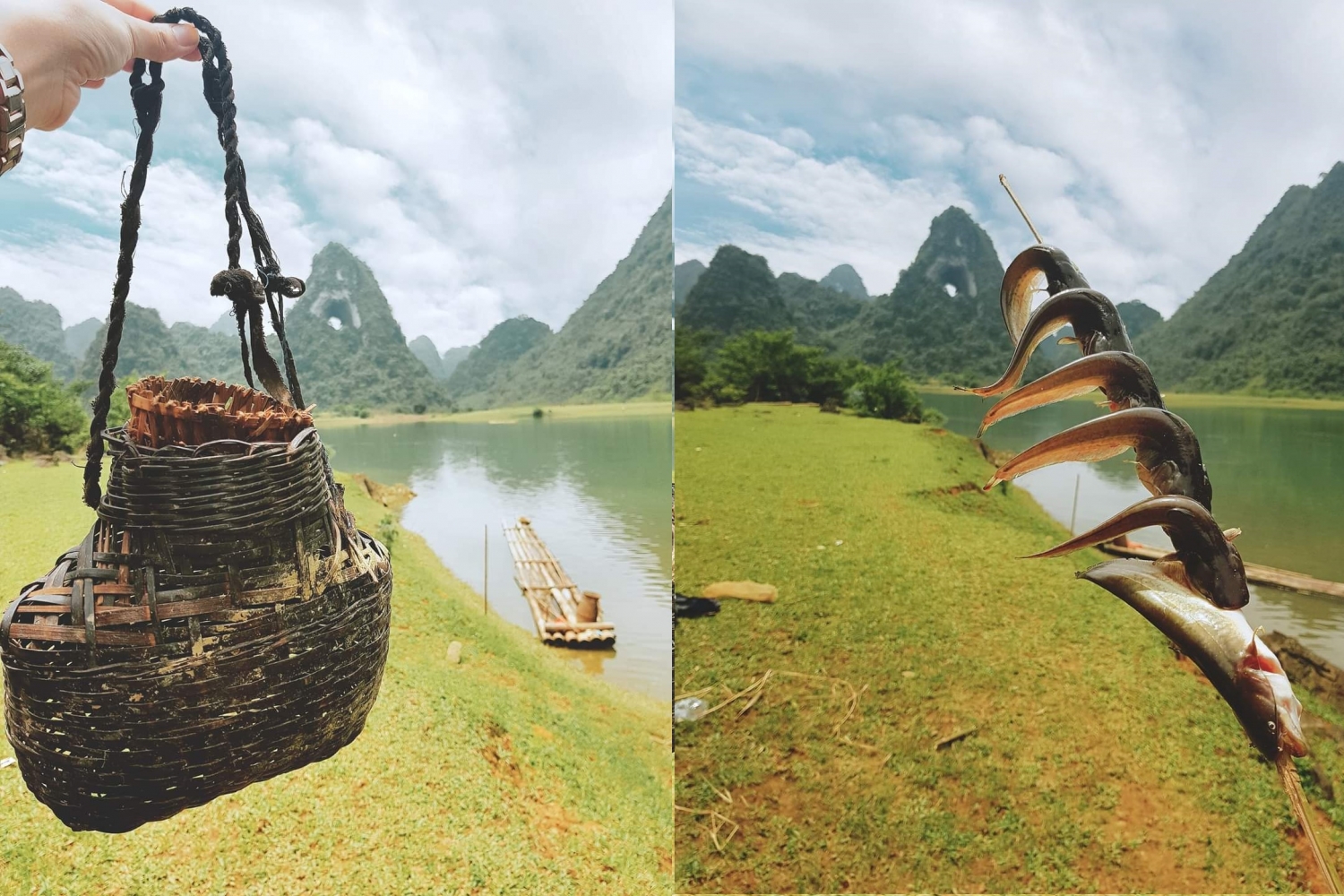 Độc đáo hồ nước biến mất vào mùa khô ở Cao Bằng Độc đáo hồ nước biến mất vào mùa khô ở Cao Bằng