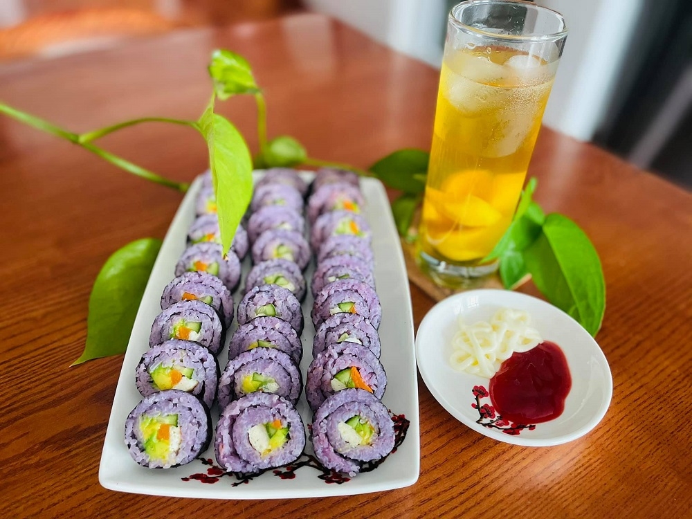 Gây thương nhớ với bánh bèo - nậm - lọc màu tím Huế Gây thương nhớ với bánh bèo - nậm - lọc màu tím Huế