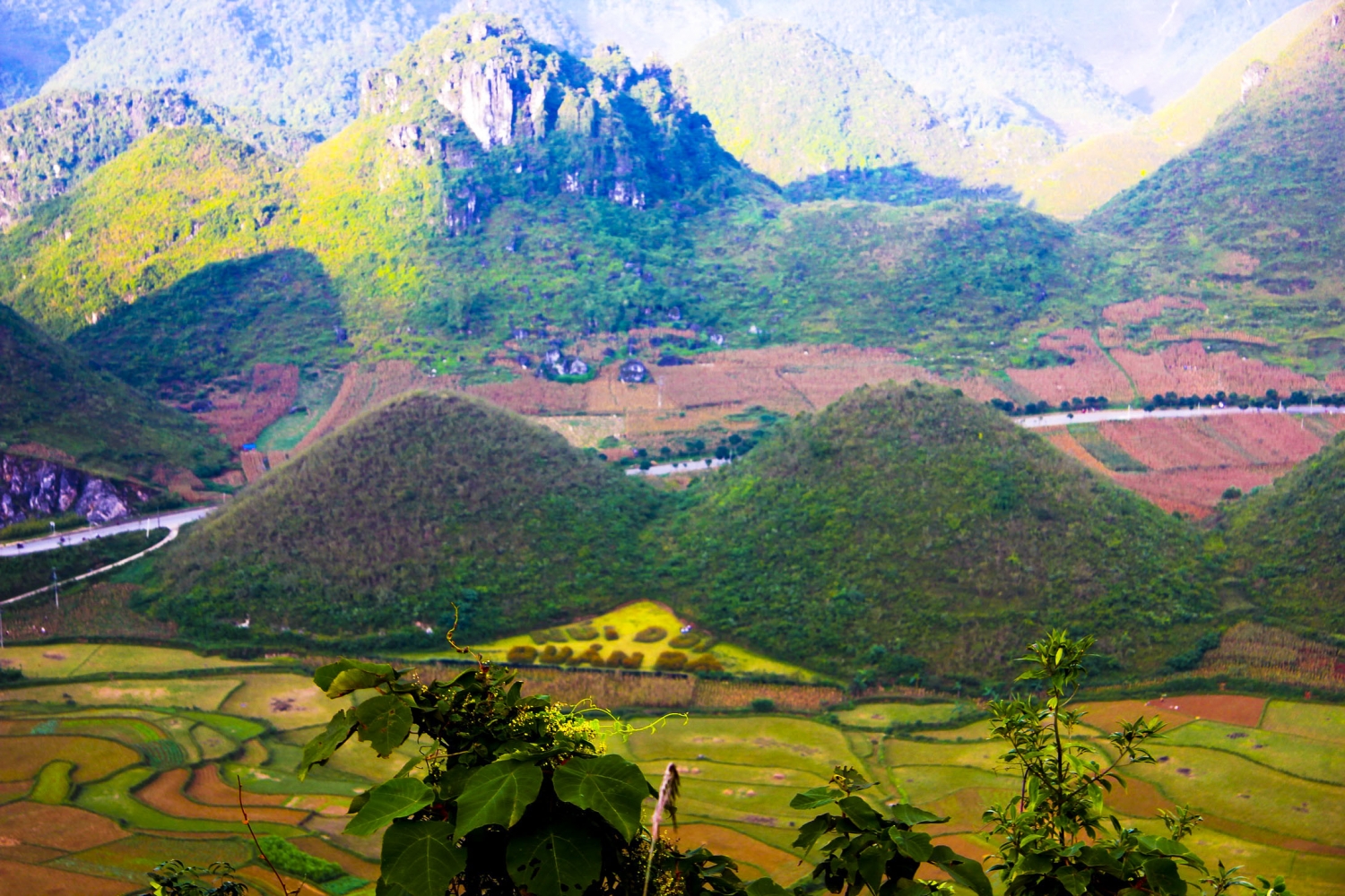 Quản bạ núi và mây