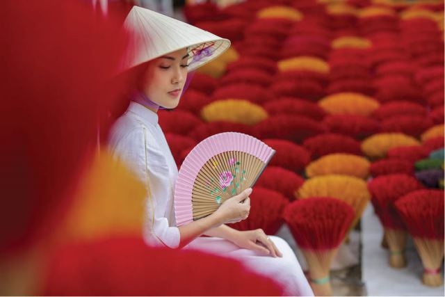 Sắc màu làng hương Thủy Xuân