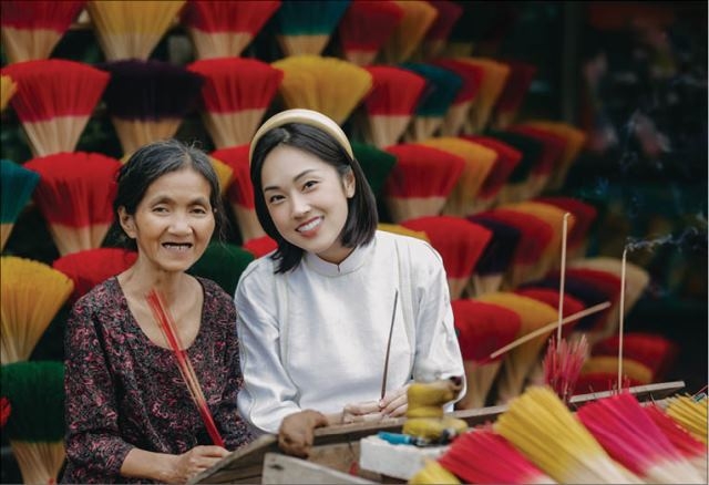 Sắc màu làng hương Thủy Xuân