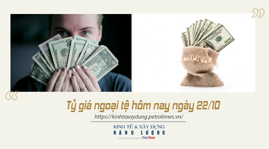 Tỷ giá ngoại tệ hôm nay ngày 22/10: USD thế giới bật tăng trở lại Tỷ giá ngoại tệ hôm nay ngày 22/10: USD thế giới bật tăng trở lại