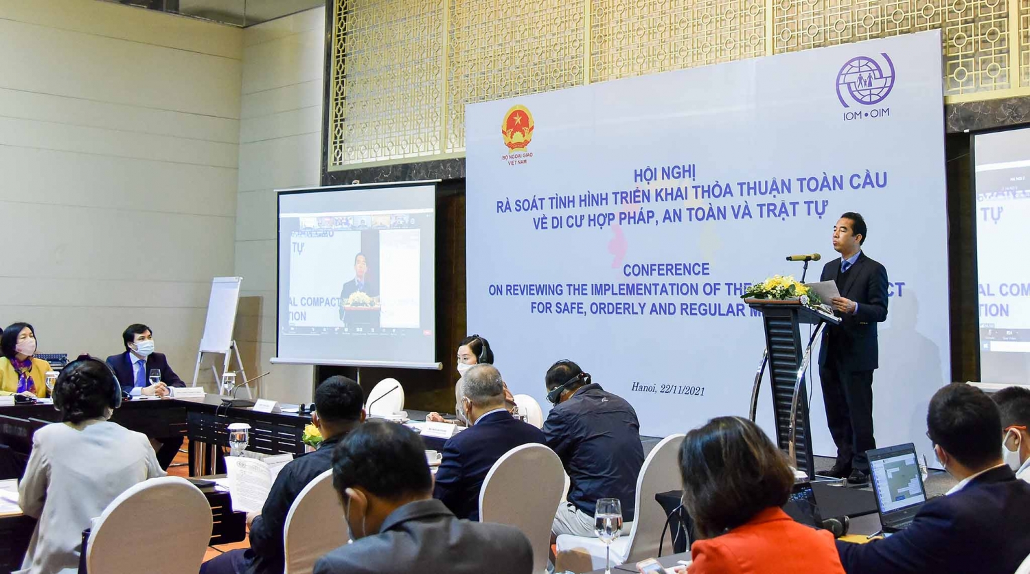 Hội nghị rà soát tình hình triển khai Thỏa thuận toàn cầu về di cư hợp pháp, an toàn và trật tự (Thỏa thuận GCM)