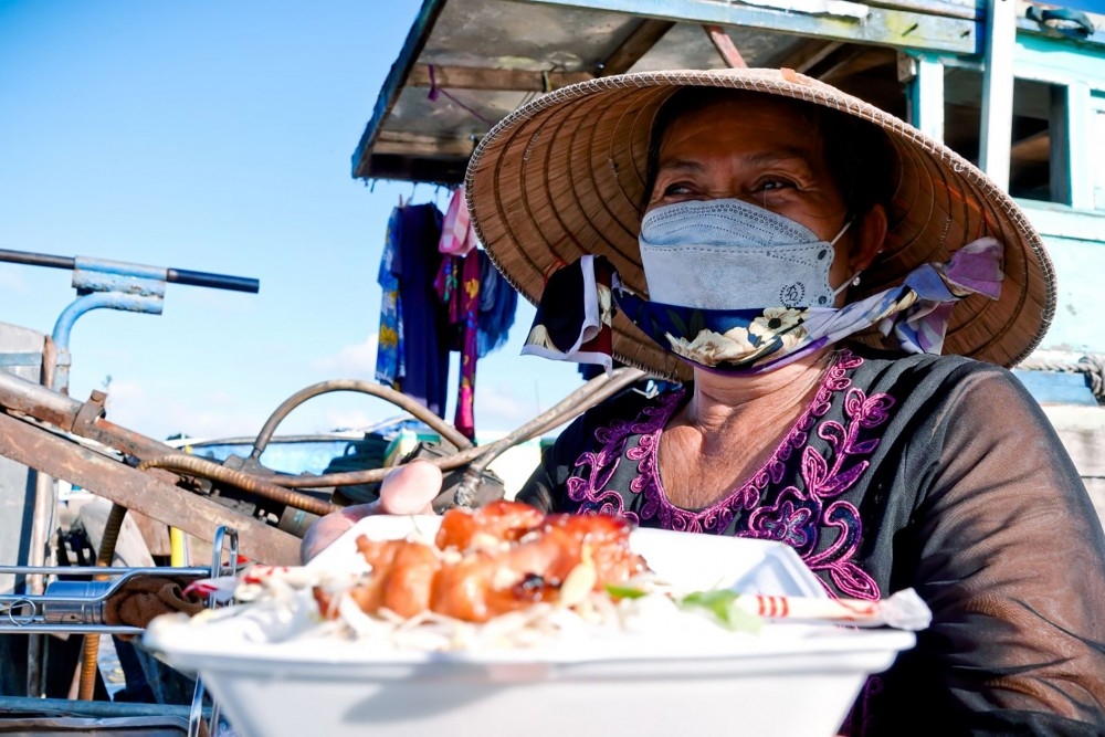Chợ nổi Cái Răng “vui trở lại” Chợ nổi Cái Răng “vui trở lại”