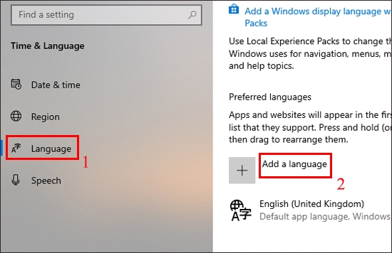 Cách cài tiếng việt cho Win 10 đơn giản nhất Cách cài tiếng việt cho Win 10 đơn giản nhất