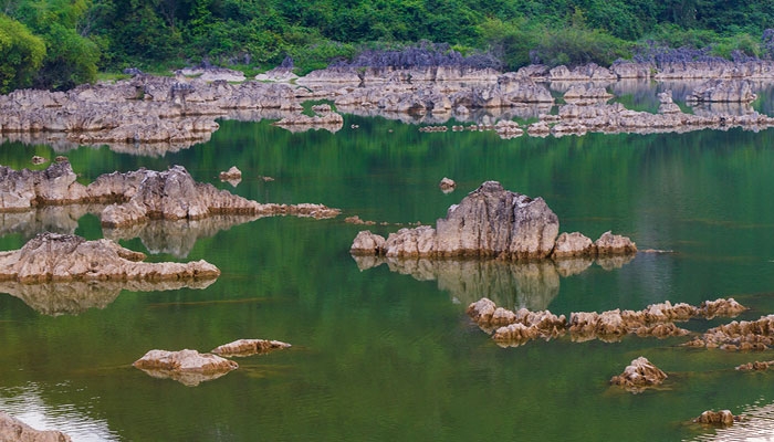 Bó Kheo - Hồ nước độc đáo của Văn Quan