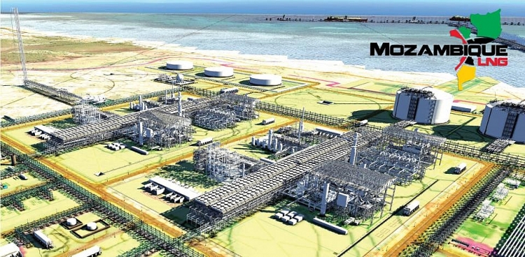 Total sơ tán nhân viên khỏi vùng chiến sự ở Mozambique