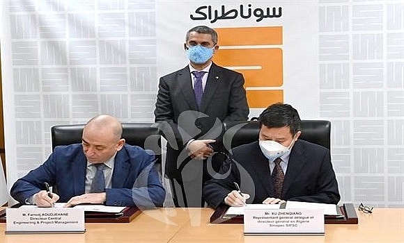 Sonatrach thuê Sinopec lắp đặt bể chứa LNG mới ở Skikda