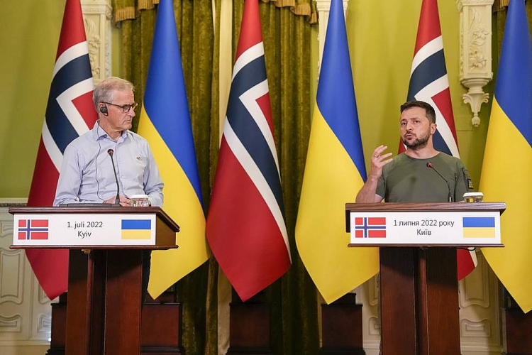 Na Uy viện trợ 200 triệu euro giúp Ukraine mua khí đốt