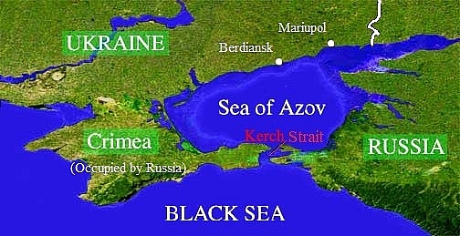bien azov noi xay ra xung dot nga ukraine la noi nhu the nao