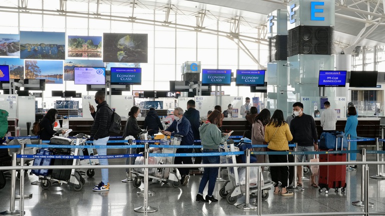 Hàng không đón hơn 3 triệu khách trong tháng 2/2022