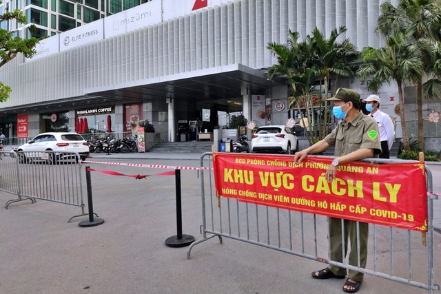 Hà Nội: Cách ly tòa nhà Fraser Suites liên quan chuyên gia người Nhật mắc Covid-19
