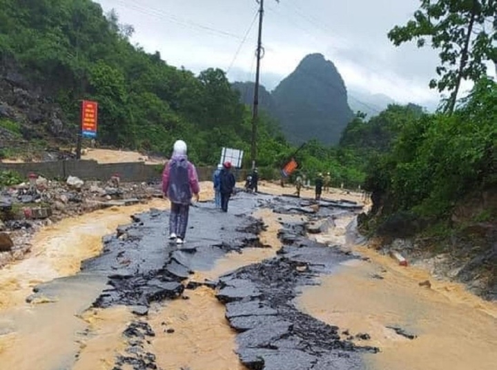 Mưa lớn gây thiệt hại ở Lạng Sơn, Bắc Giang