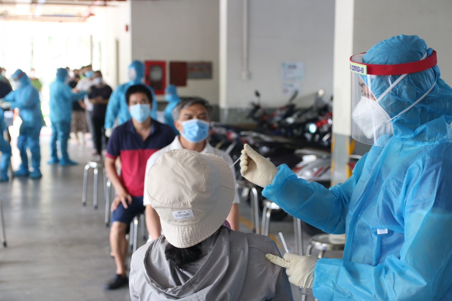 TP HCM: Phát hiện tổng cộng 879 ca nhiễm