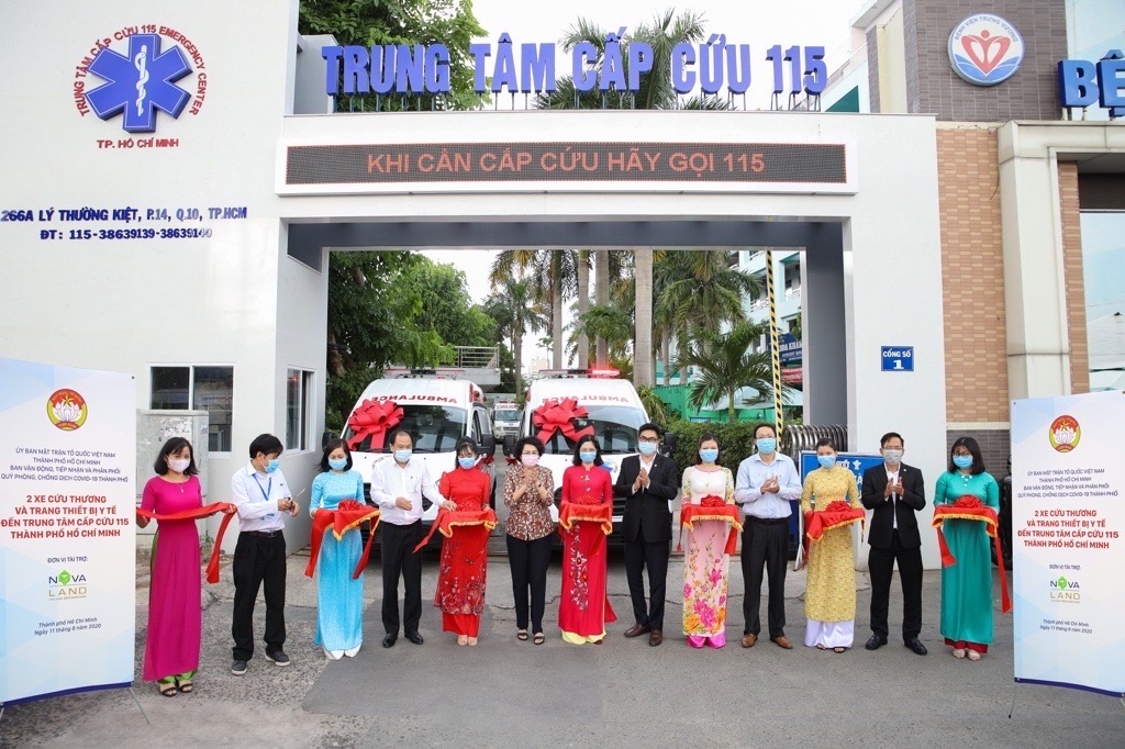 novaland dong hanh cung nganh y te trong cong tac phong chong dich covid 19
