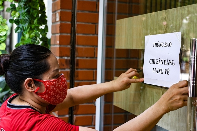 Hà Nội: 19 quận, huyện được bán hàng mang về