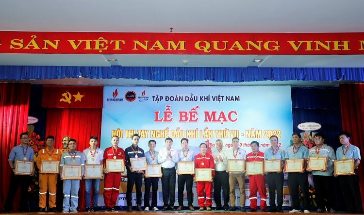 BSR giành nhiều giải cao tại Hội thi Tay nghề Dầu khí lần thứ VII