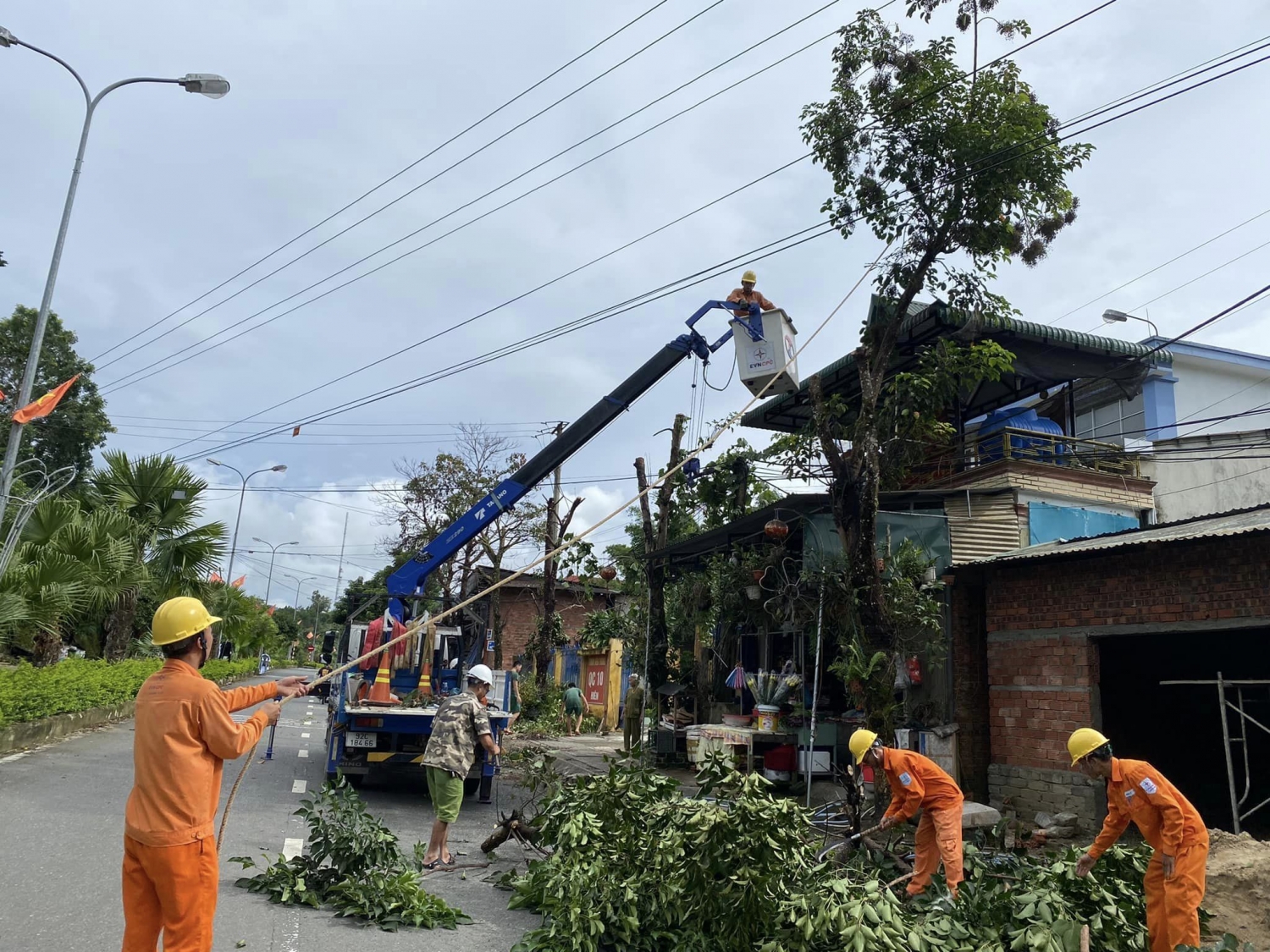 EVNCPC tập trung toàn lực, khẩn trương ứng phó bão Noru