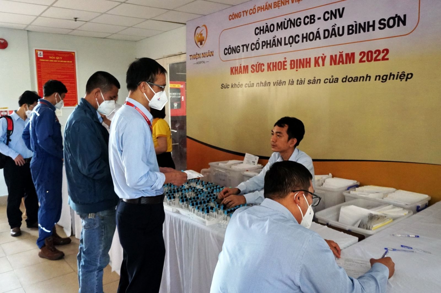 BSR tổ chức khám sức khỏe định kỳ năm 2022 cho người lao động