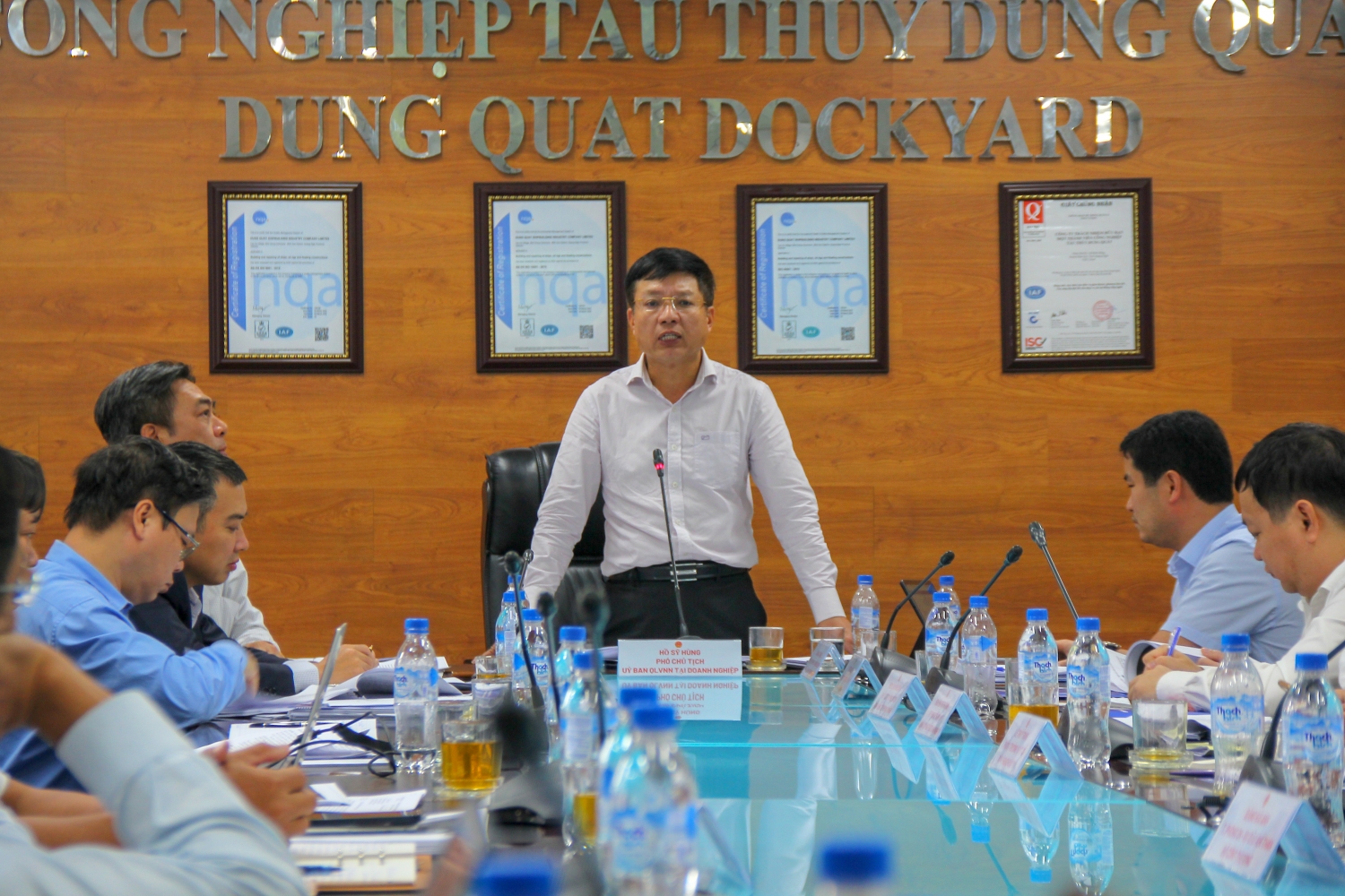 Ủy ban QLVNN làm việc với DQS: Giúp DQS có hướng đi tốt nhất