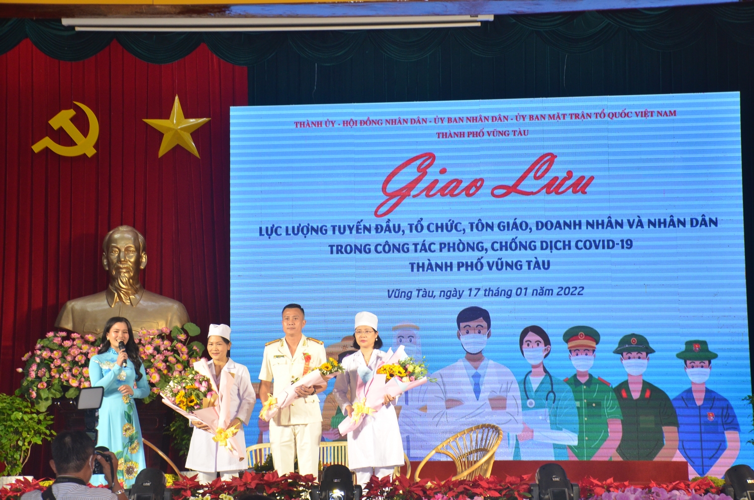 TP Vũng Tàu tri ân các lực lượng tuyến đầu chống dịch Covid-19