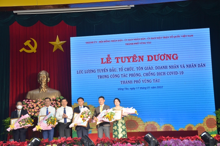TP Vũng Tàu tri ân các lực lượng tuyến đầu chống dịch Covid-19