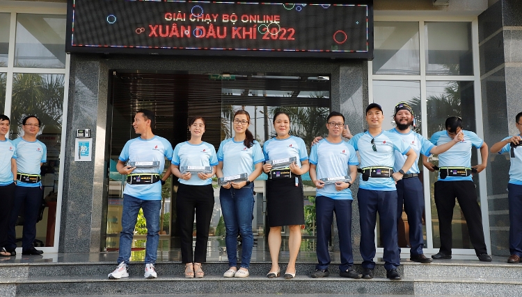 Công đoàn PVU tổng kết và trao giải thưởng nội bộ Giải chạy “Xuân dầu khí 2022”