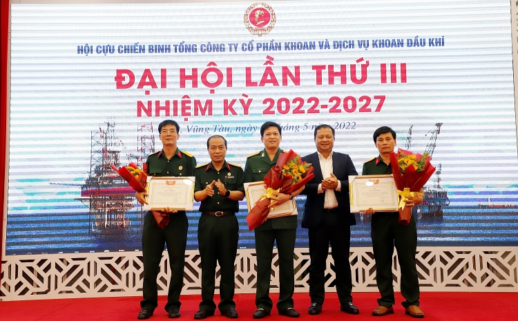 Hội CCB PV Drilling tổ chức thành công Đại hội Đại biểu lần thứ III, nhiệm kỳ 2022 2027