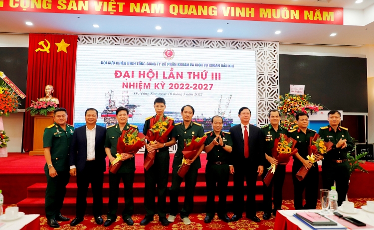 Hội Cựu chiến binh PV Drilling tổ chức thành công Đại hội Đại biểu lần thứ III, nhiệm kỳ 2022-2027