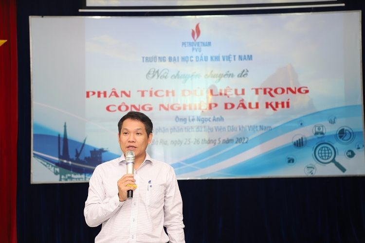 PVU tổ chức Nói chuyện chuyên đề “Phân tích dữ liệu trong Công nghiệp Dầu khí”