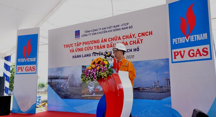 kdn to chuc thanh cong dien tap pcccchcn uctdhc tren hanh lang tuyen ong dan khi bach ho